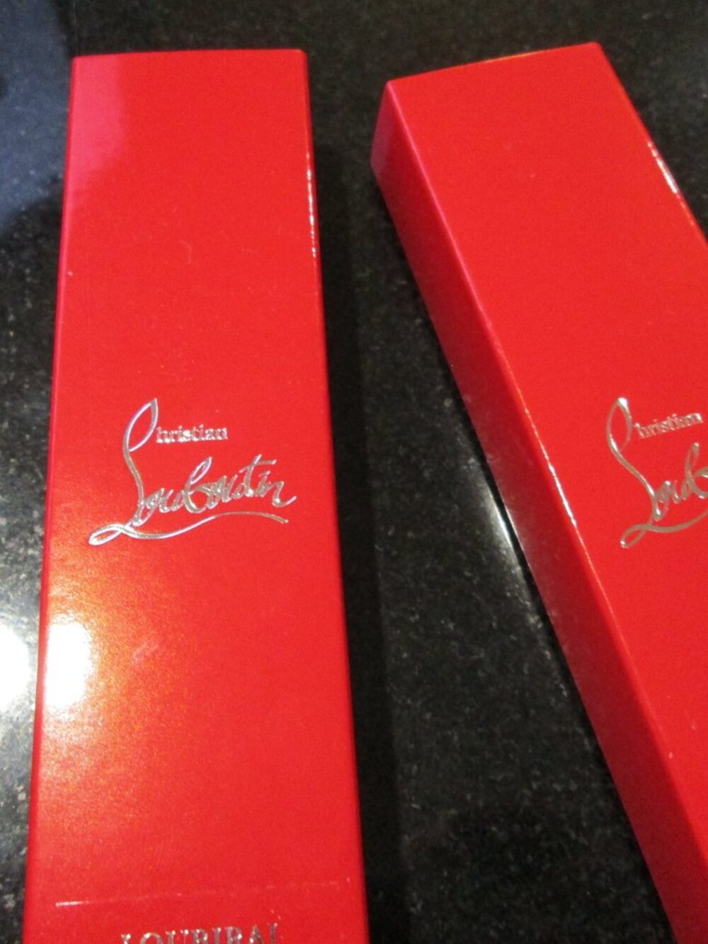 Christian Louboutin Loubiraj and Loubicrown samples New in box